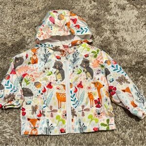 Animal Print Rain Jacket